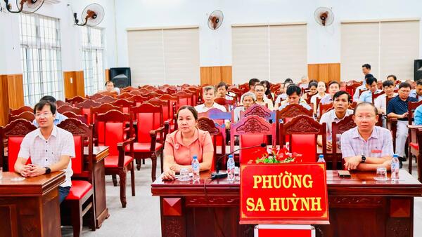 ​ PHƯỜNG SA HUỲNH THAM DỰ TRỰC TUYẾN LỄ PHÁT ĐỘNG CUỘC THI TRỰC TUYẾN TÌM HIỂU NGHỊ QUYẾT SỐ 57-NQ/TW  ​