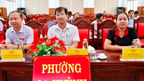 ĐẢNG ỦY PHƯỜNG SA HUỲNH THAM DỰ TRỰC TUYẾN HỘI NGHỊ BÁO CÁO VIÊN TỈNH ỦY THÁNG 8/2026